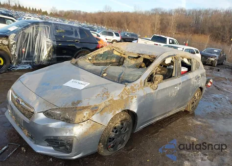 2019 Subaru Impreza 2.0I из США, поврежденный, VIN 4S3GTAA60K3726859